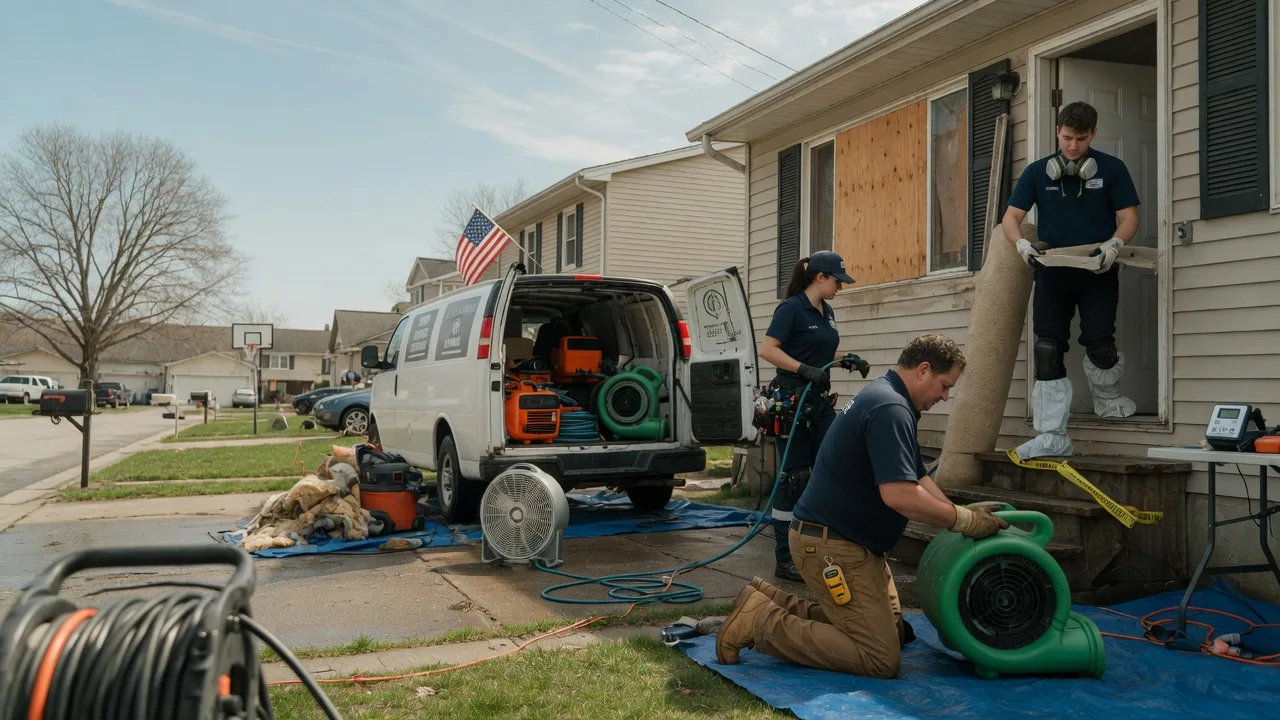 Water Damage Restoration in Hyde, PA near me